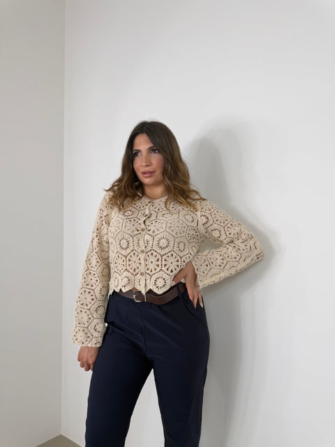 CARDIGAN DAFNE BEIGE