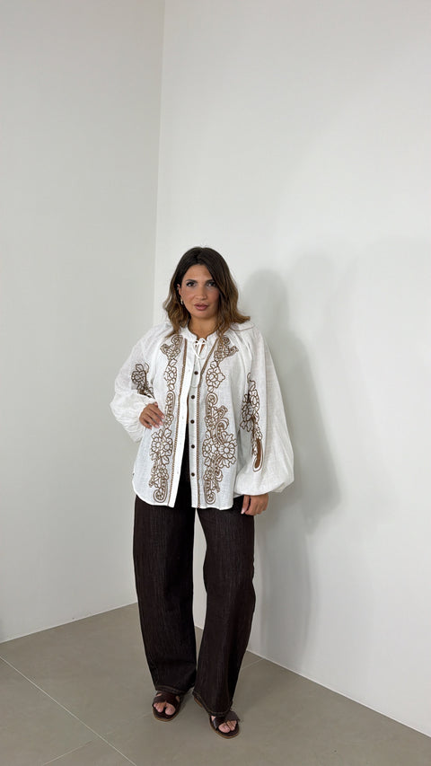 CAMICIA NARA BIANCA
