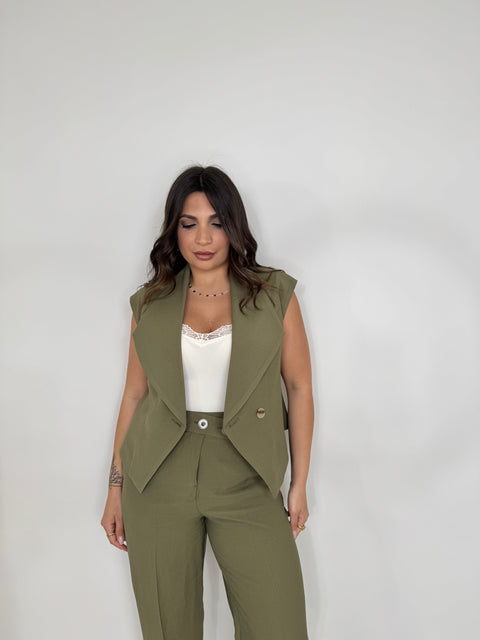 GILET AKUMAL VERDE