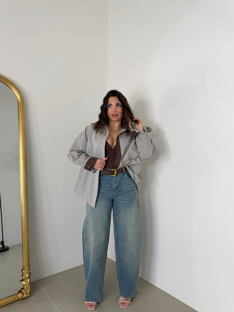 CAMICIA CON RISVOLTO