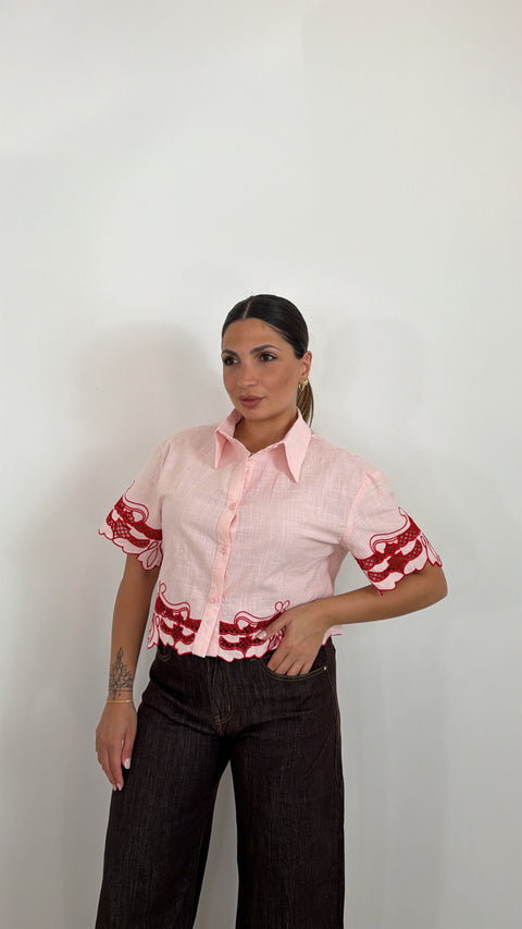 CAMICIA ALICIA CON RICAMI
