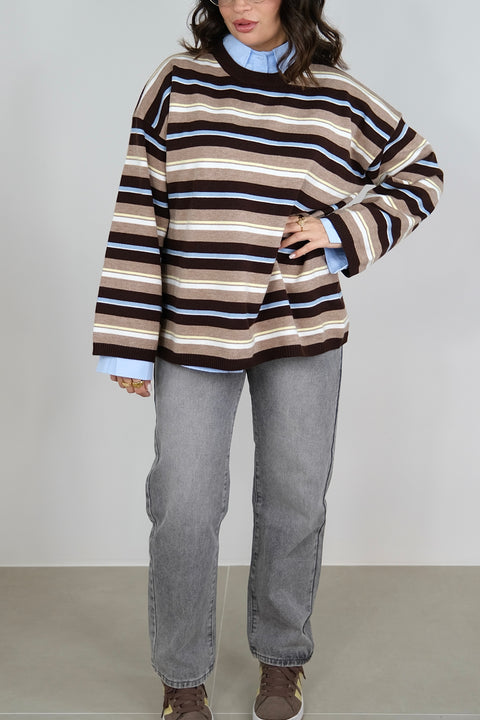 JEANS MOM FIT GRIGIO 2458