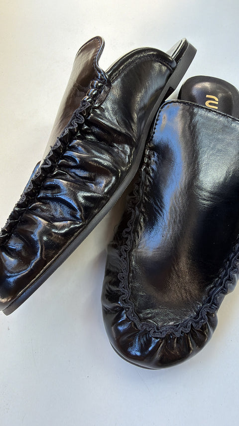 SABOT NERO IN VERNICE