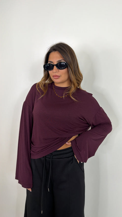 MAGLIA FLUIDA BORGOGNA