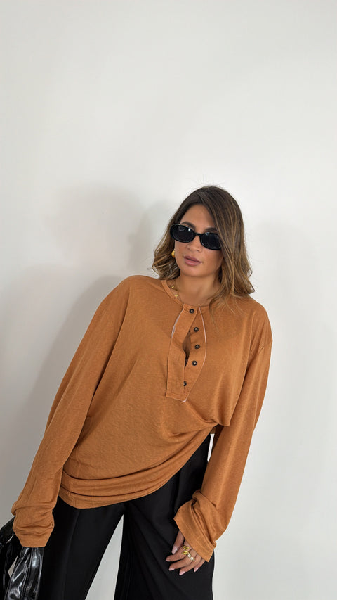 MAGLIA TERA SALMONE