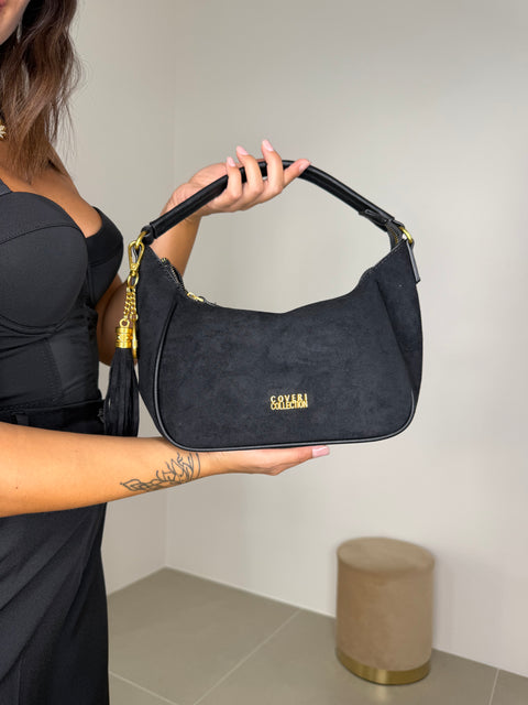 BAG IN VELLUTO NERA