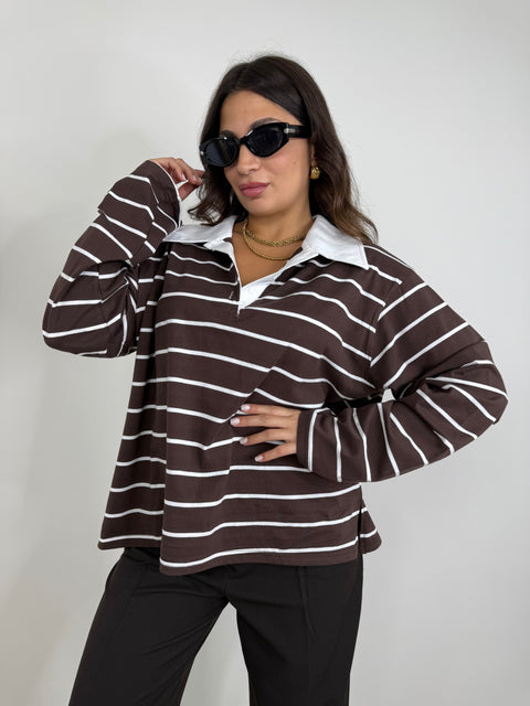 MAGLIA COSTANZA MARRONE