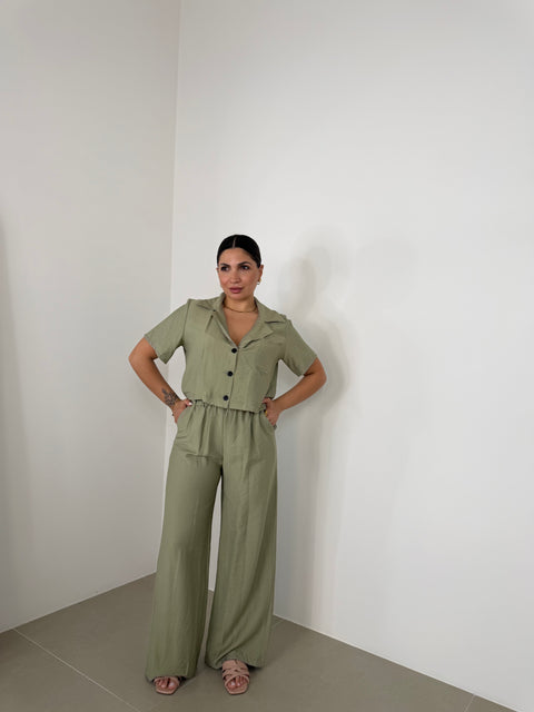 SET HOLLY VERDE CHIARO