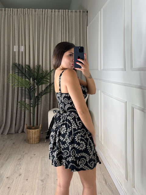 MINI DRESS ZANTE NERO