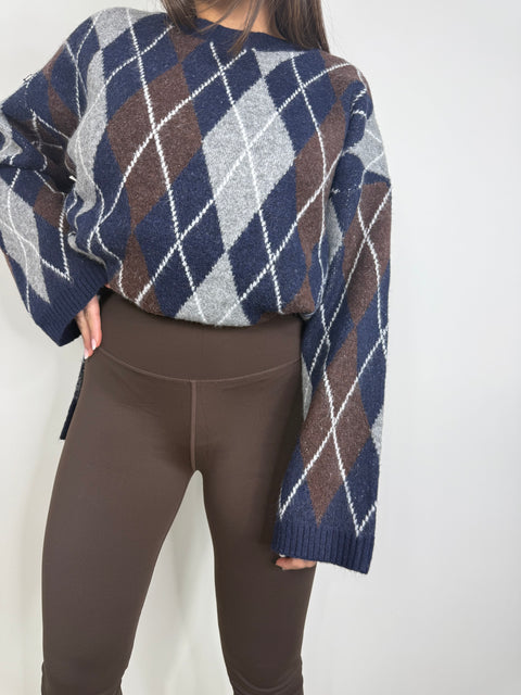 LEGGINGS MODELLANTE CIOCCOLATO 603-26