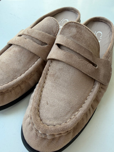 MOCASSINO UN ECO CAMOSCIO BEIGE 127