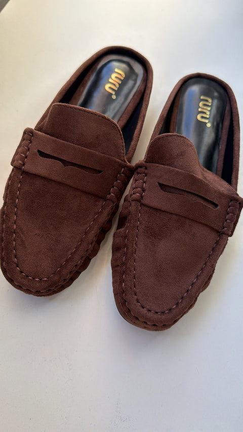 SABOT IN ECO CAMOSCIO BROWN 6808