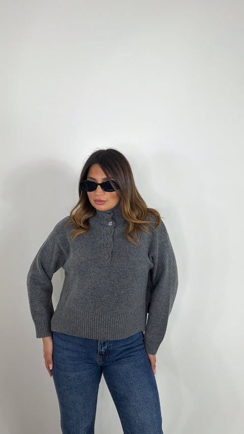 PULLOVER EMILY GRIGIO