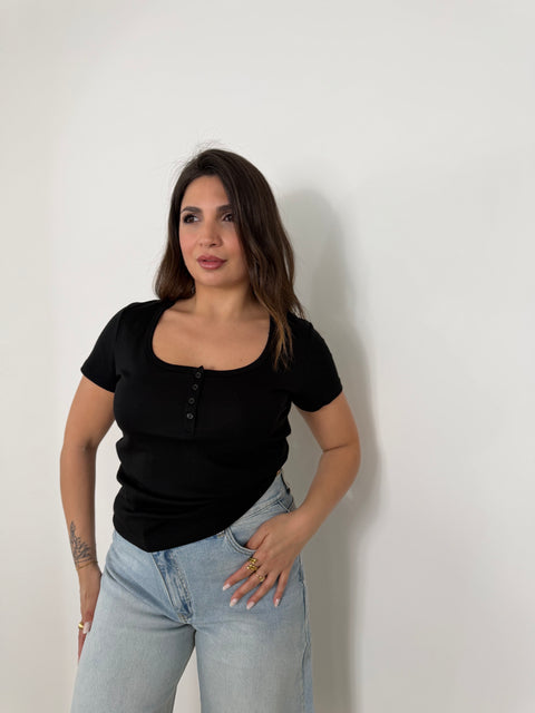MAGLIA MIKY NERA