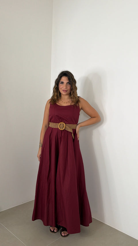 DRESS MAILA BORDEAUX