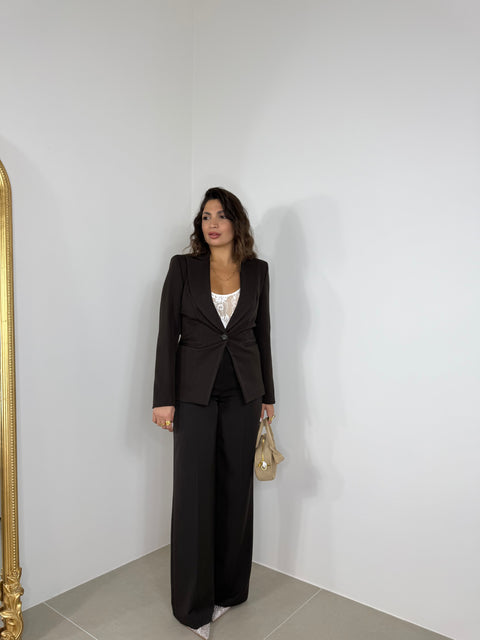 BLAZER OLIVIA UN BOTTONE AVVITATO