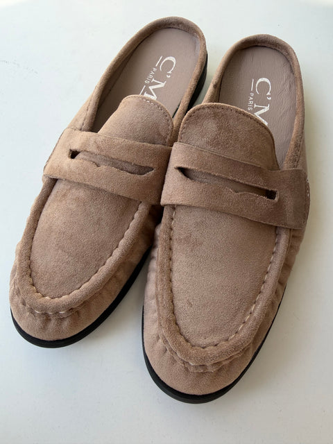 MOCASSINO UN ECO CAMOSCIO BEIGE 127
