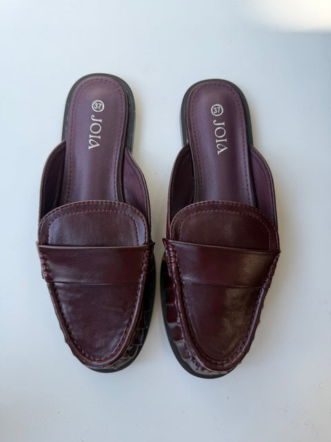 MOCASSINO IN ECOPEL WINE 1532