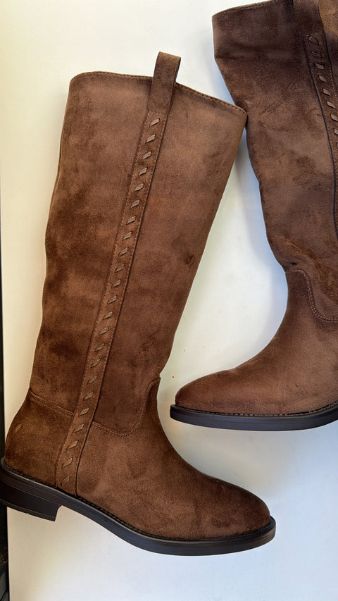 STIVALE TRECCINA MOCHA