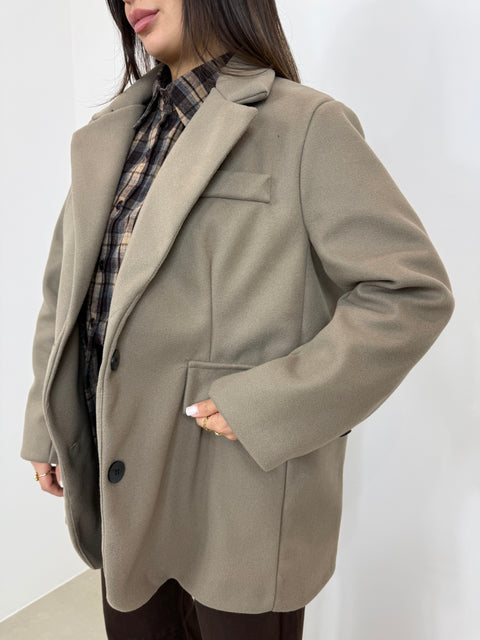 CAPPOTTO MILAN FANGO