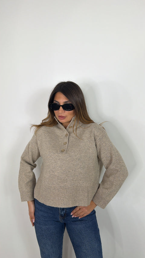 PULLOVER EMILY BEIGE