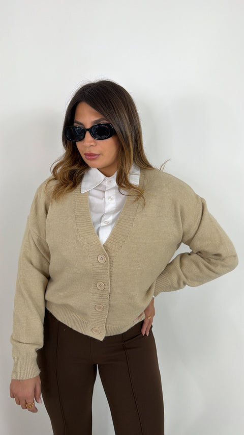 CARDIGAN AMELIA BEIGE