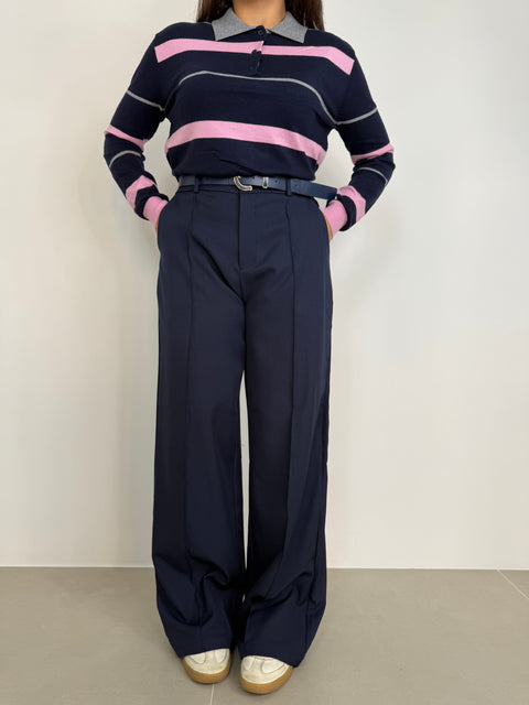 PANTALONE JOSEPHINE BLU