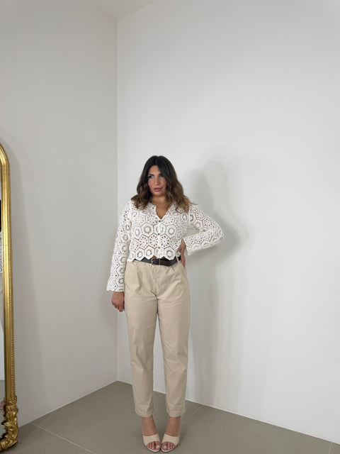 PANTALONE SUS BEIGE CAPRI