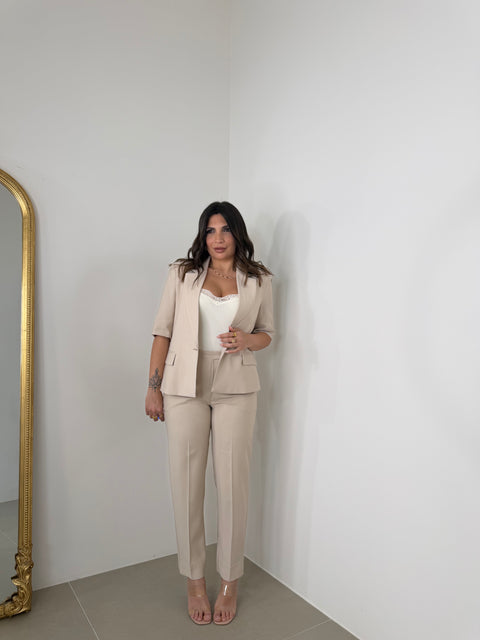 PANTALONE SIGARETTA AKUMAL BEIGE