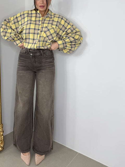 JEANS CON CHIUSURA TRASVERSALE 5533