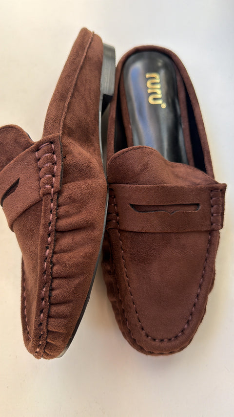 SABOT IN ECO CAMOSCIO BROWN 6808