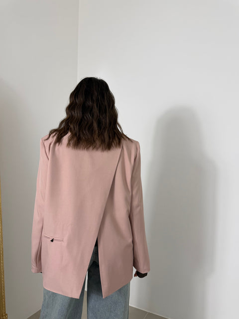 BLAZER APERTA SUL RETRO ROSA