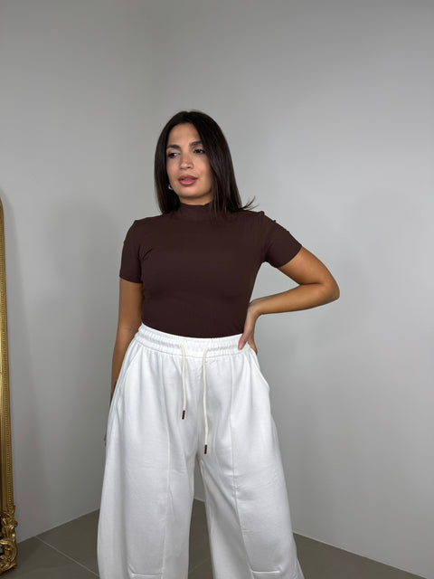 MAGLIA LENA MARRONE