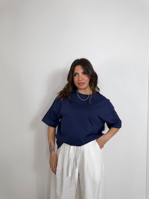 T-SHIRT C BLU