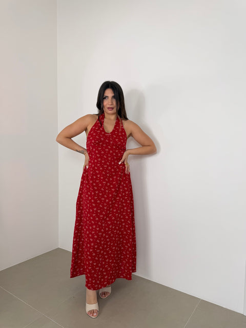 DRESS CLOE ROSSO