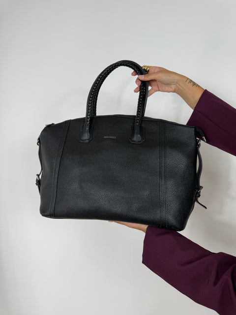 MAXI BAG CON TRACOLLA NERA