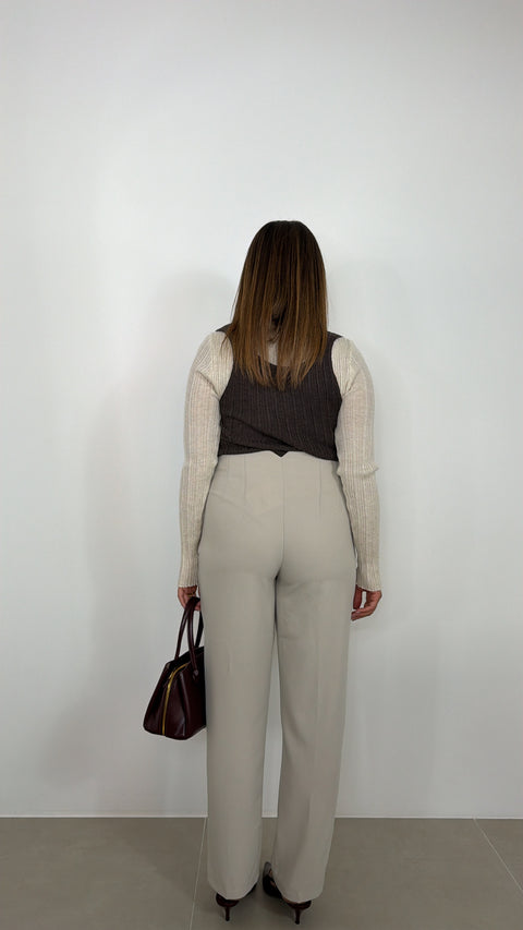 PANTALONE MOOD ZA** PANNA