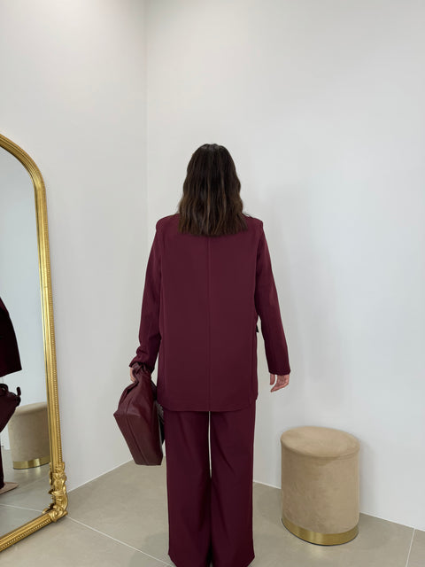 TAILLEUR ESTER BORDEAUX