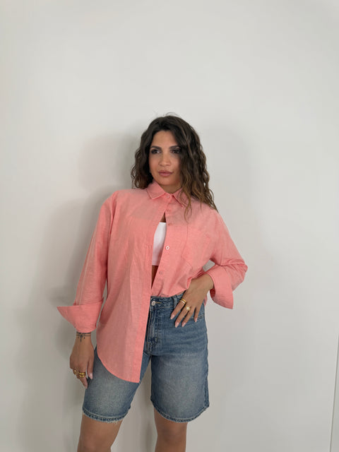 CAMICIA SOLEIL SALMONE