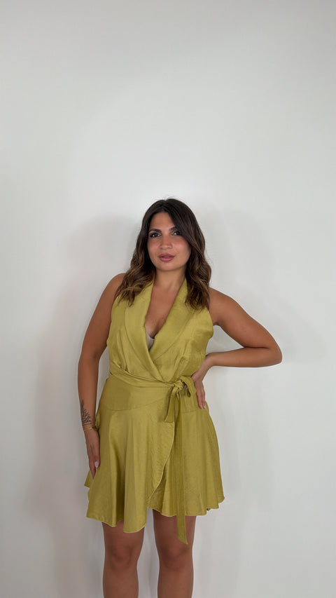 DRESS BELLA SENAPE