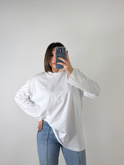 MAGLIA OVER CON SPALLINE