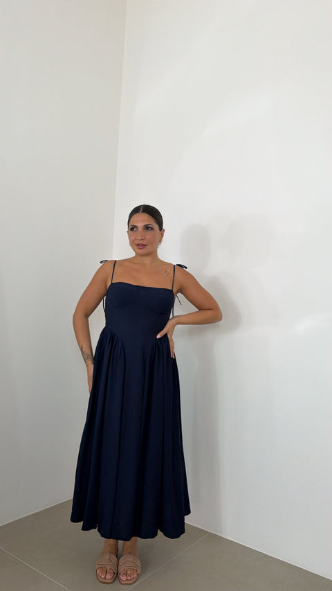 DRESS CAMILLA BLU