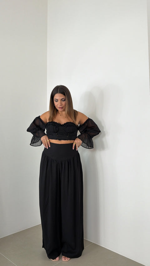 PANTALONE EXTRALEGGERO NERO