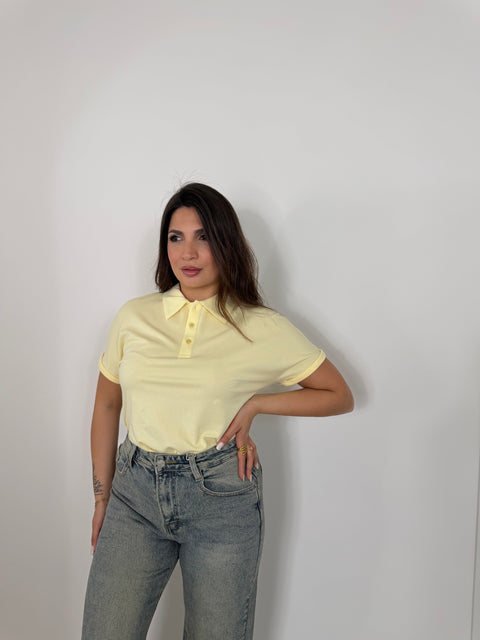 MAGLIA POLO MY STAR GIALLA 5547