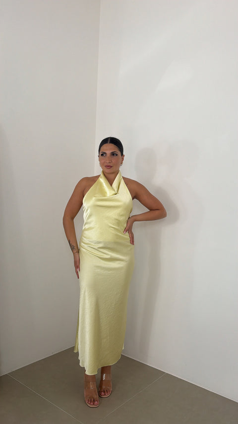 DRESS MAYA GIALLO