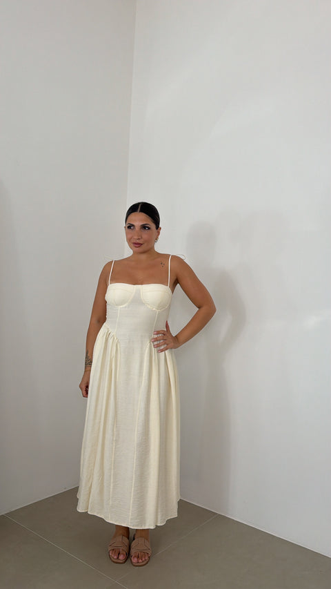 DRESS CAMILLA BEIGE