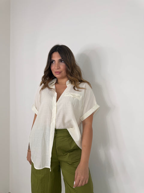 CAMICIA COMODA BURRO