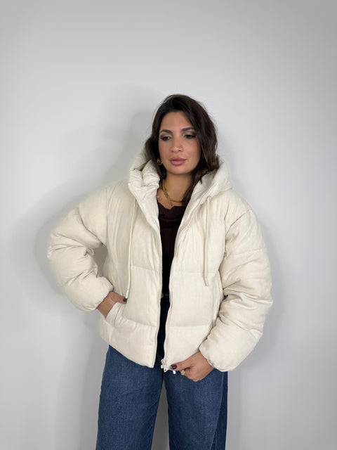 GIUBBOTTO COSTINA PANNA