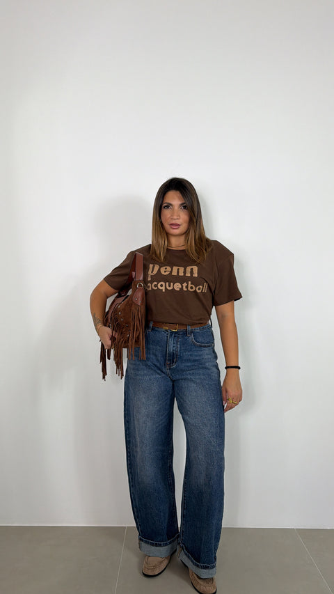 JEANS BALLOON CON CINTURA 32884