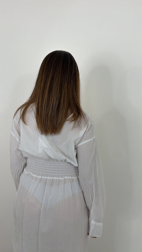 DRESS TANZANIA BIANCO